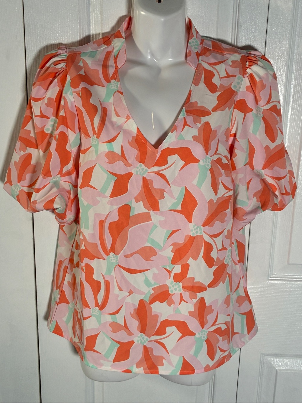 Mary Square Kenzie Botanical Bliss Top